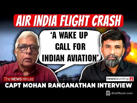 Air India flight Crash: Aviation expert Capt Mohan Ranganathan demands impartial probe