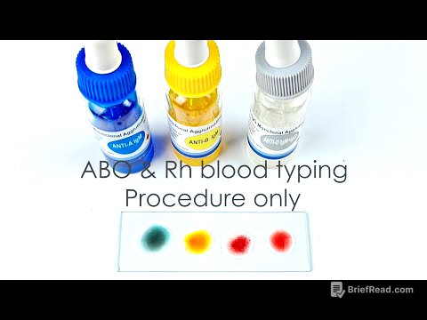 Abo Blood Grouping Test Procedure
