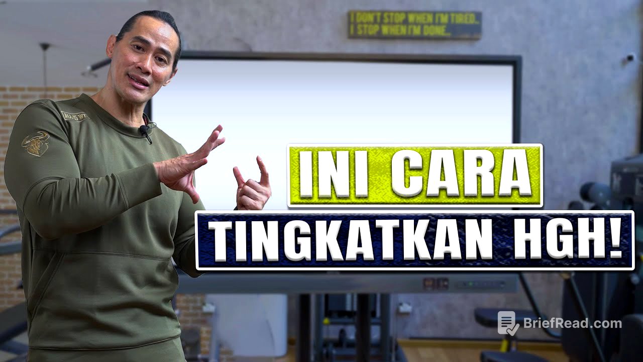 7 CARA ALAMI TINGKATKAN HUMAN GROWTH HORMONE HGH!