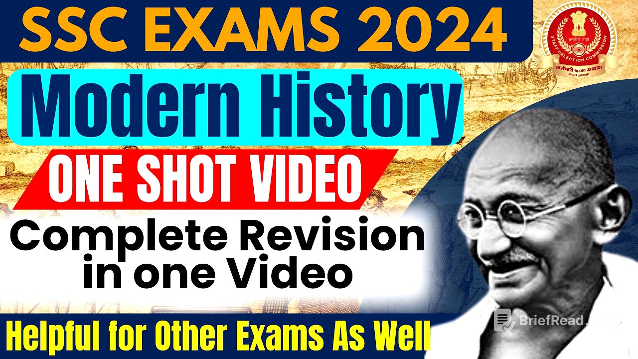 Complete Modern History For SSC CGL/CHSL Mains 2023 | Delhi Police 2023 | Parmar SSC