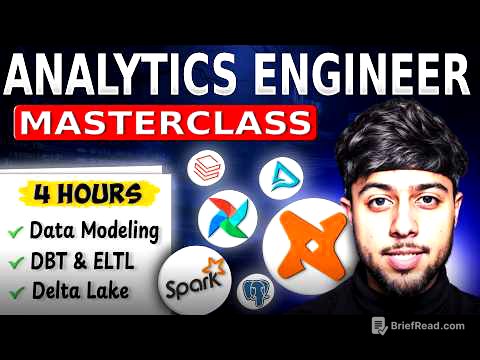 Analytics Engineer Masterclass For Beginners