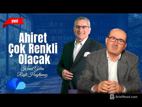 Ahiret Çok Renkli Olacak I Dost Meclisi I Kemal Gülen I Reşit Haylamaz