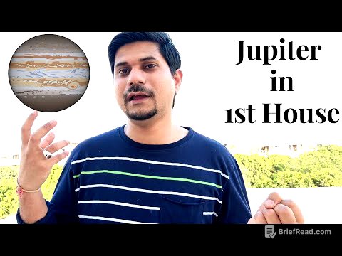 Jupiter in 1st House in Vedic Astrology (Jupiter in the First House)