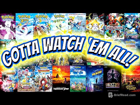I Watched All 24 Pokémon Movies So Let's Rank Them