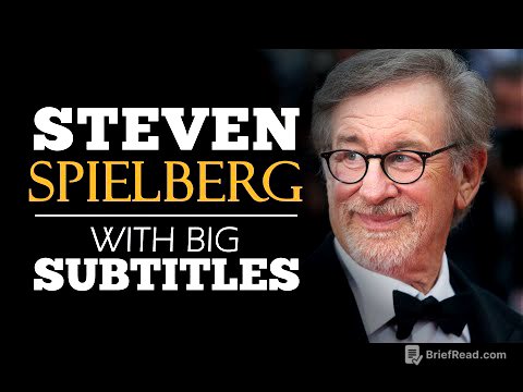 ENGLISH SPEECH | STEVEN SPIELBERG: Follow Your Intuition (English Subtitles)