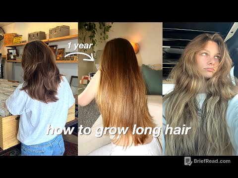 how i FINALLY got my hair to grow LONG and HEALTHY after YEARS of trying