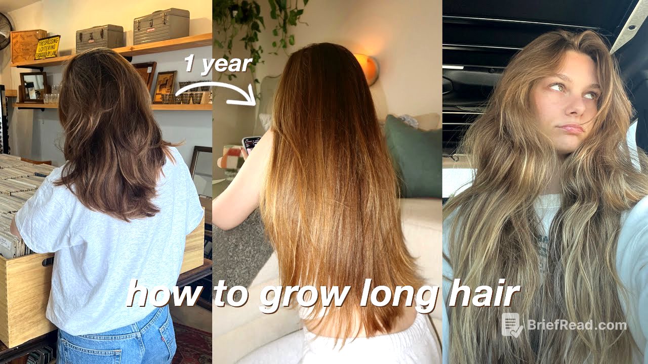 how i FINALLY got my hair to grow LONG and HEALTHY after YEARS of trying