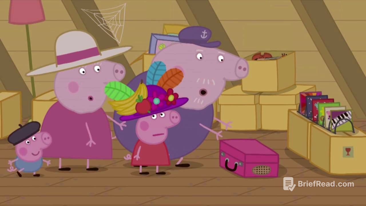 Peppa Pig - Granny and Grandpa's Attic (42 episode / 2 season) [HD]