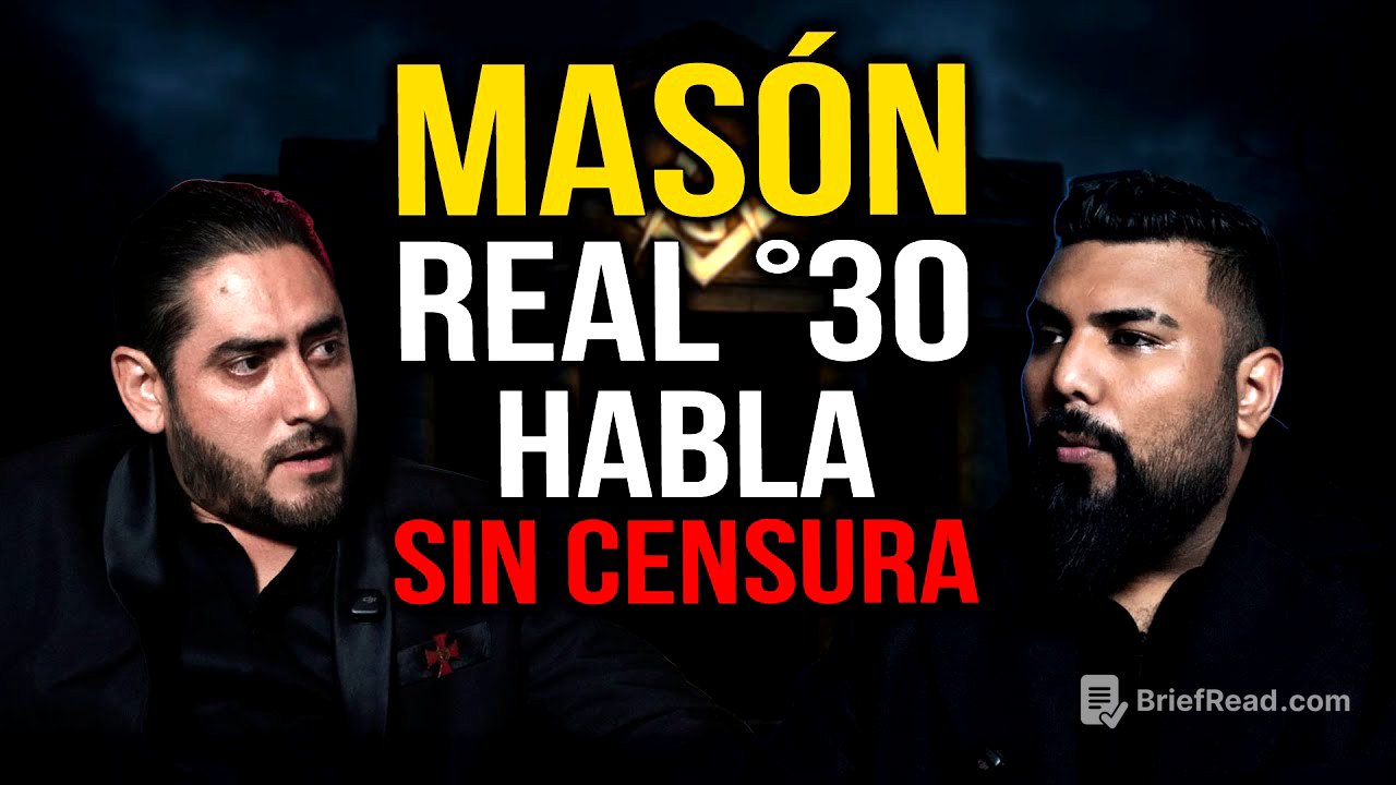 REVELADO: Secretos Ocultos de la Masonería con Cristian Estavillo y su Ritual de Iniciación