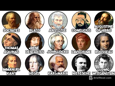 The Most Influential Philosophers Explained in 26 Minutes