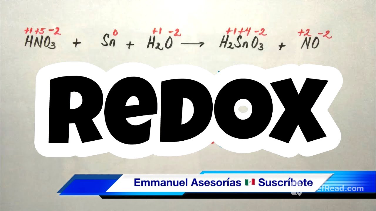 Balanceo por Método REDOX (paso a paso y bien fácil)