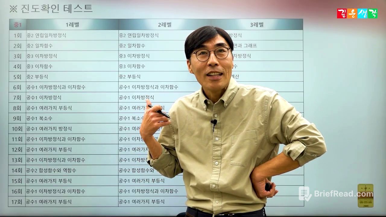 [대치] 중등수학 모든 평가 시스템 한눈에 보기