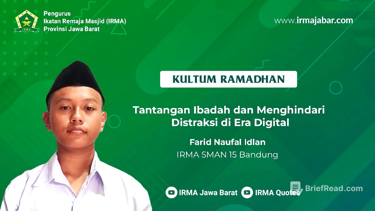 Tantangan Ibadah dan Menghindari Distraksi di Era Digital