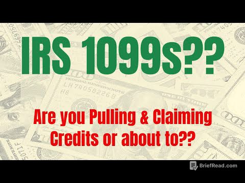 Pulling & Claiming Credits via 1099s or 1040s etc?