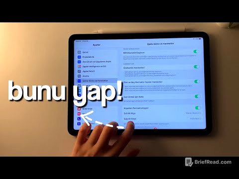 bilmen gereken 10 iPad özelliği!
