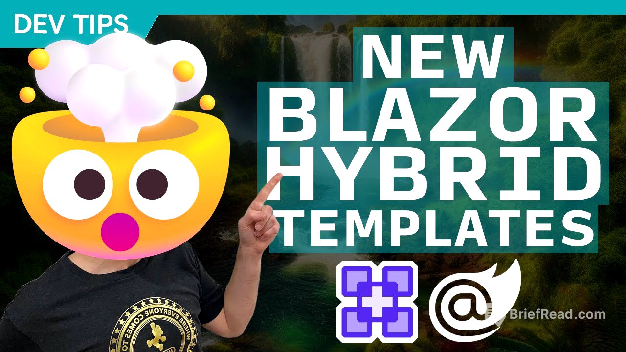 New Blazor Hybrid + .NET MAUI Templates are Incredible! Mobile, Desktop, Web all together!
