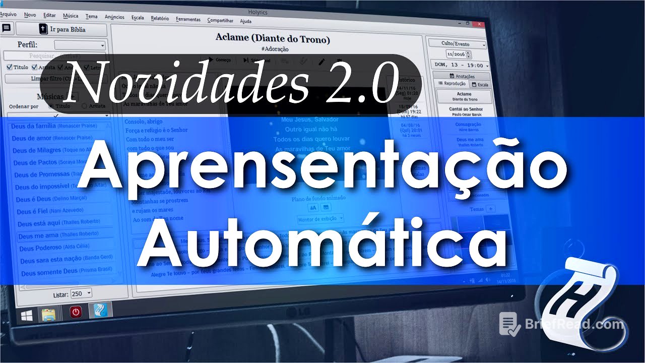 Novidades 2.0 - Apresentação Automática