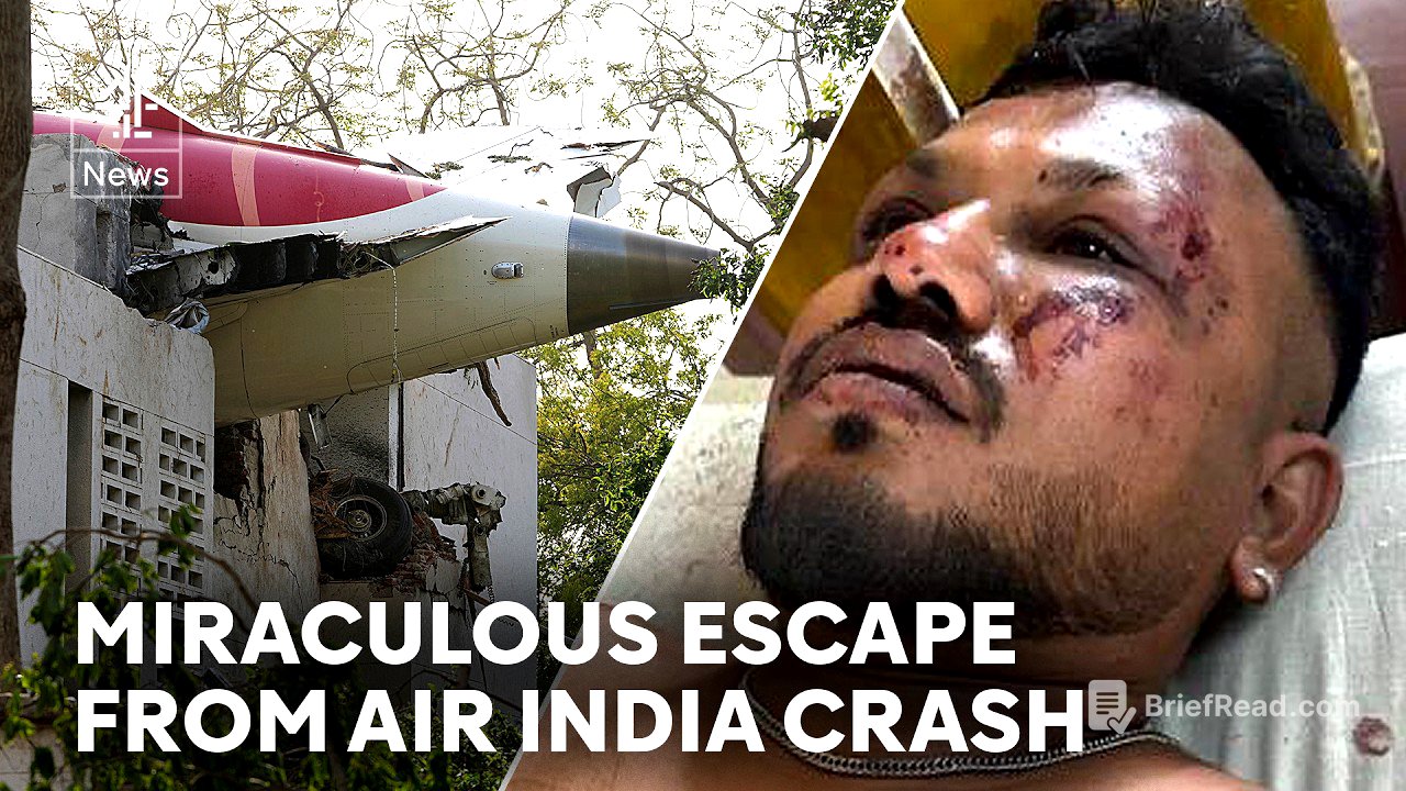 British man survives Air India plane crash that kills 290