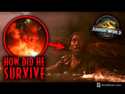 HOW DID DUNCAN SURVIVE THE D.REX IN JURASSIC WORLD REBIRTH?