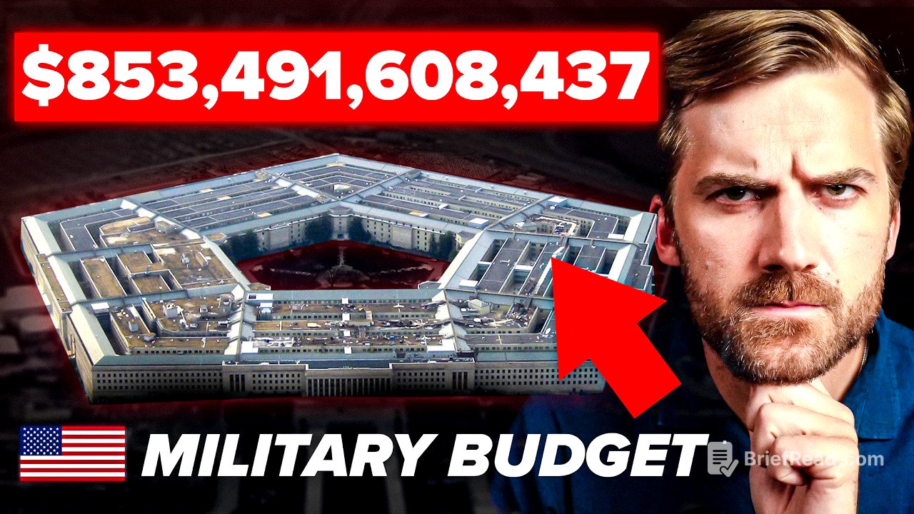 Why does the US spend so much on its military?