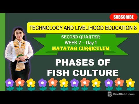 TLE 8: Q2_WEEK 2- Day 1: PHASES OF FISH CULTURE ||MATATAG CURRICULUM 