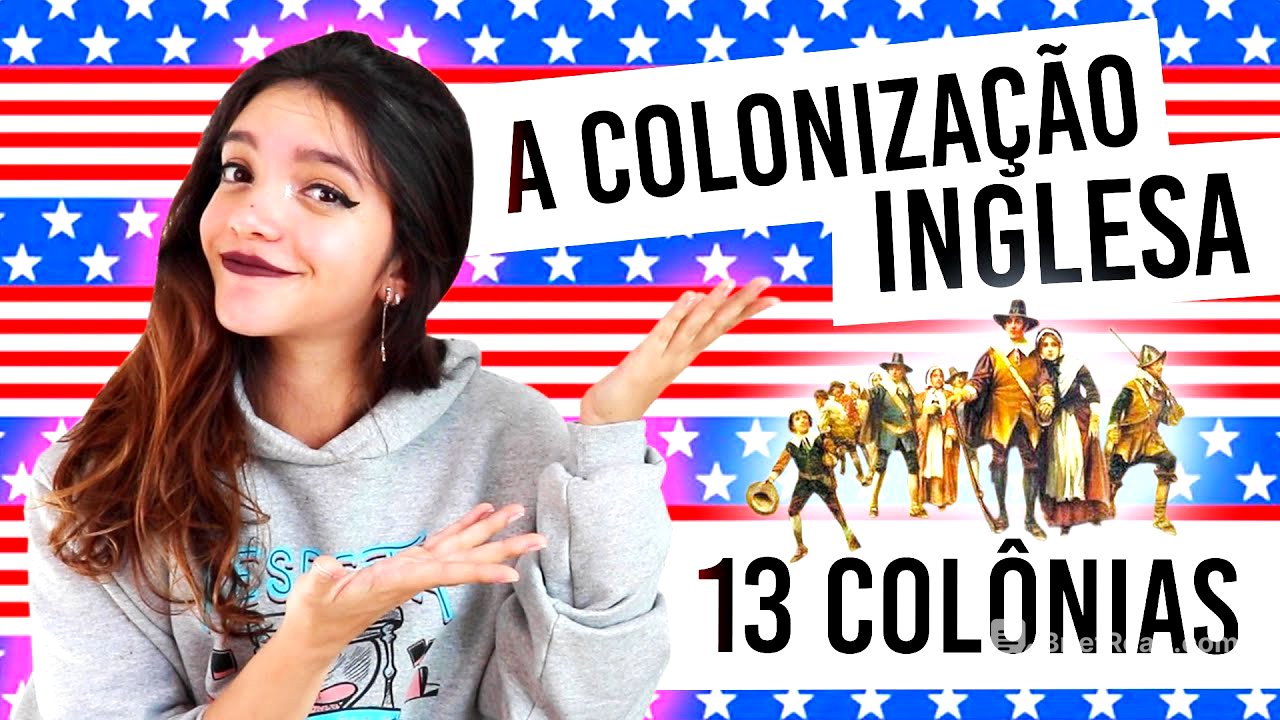 🇺🇸🏴󠁧󠁢󠁥󠁮󠁧󠁿 RESUMO: AS 13 COLÔNIAS INGLESAS - COLONIZAÇÃO DOS ESTADOS UNIDOS! (Débora Aladim)