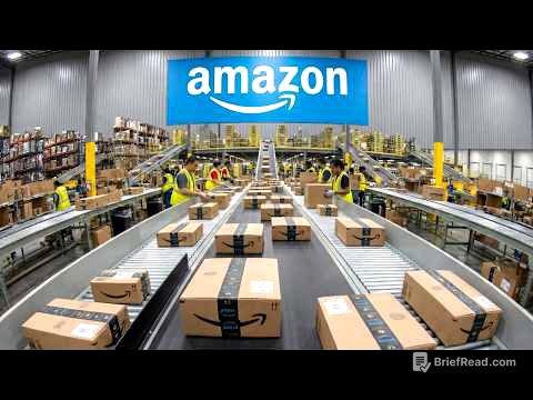 Como a AMAZON processa e entrega os produtos - Veja como funciona um armazém da Amazon