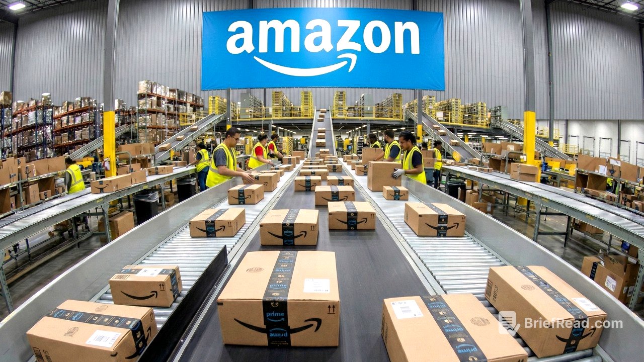 Como a AMAZON processa e entrega os produtos - Veja como funciona um armazém da Amazon