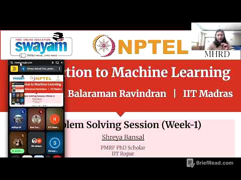 Introduction to ML: Week 1