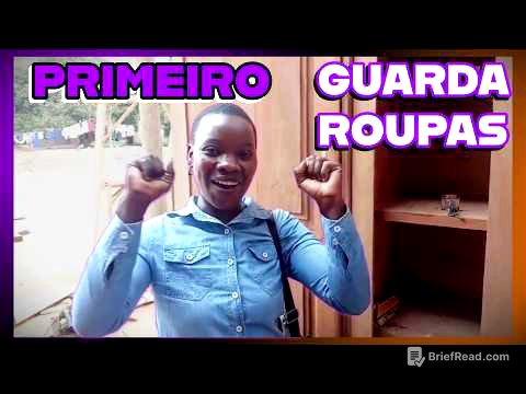 Meu primeiro GUARDA-ROUPA! 😍 E ainda com ESPELHO ✨ | 👉 Vem que eu te explico - @AlbinoDanielMoz