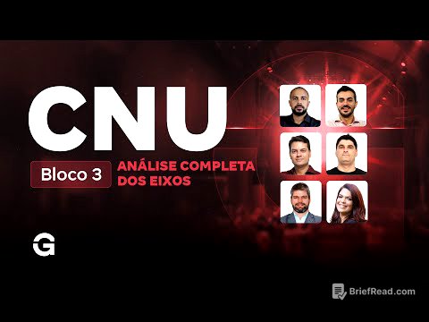 CNU 2025 | Bloco 3: Análise Completa dos Eixos
