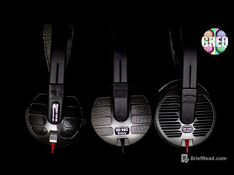 Sennheiser HD540, HD250 Linear, HD560 Ovation Review - The Late 80's Masters - 1986/87
