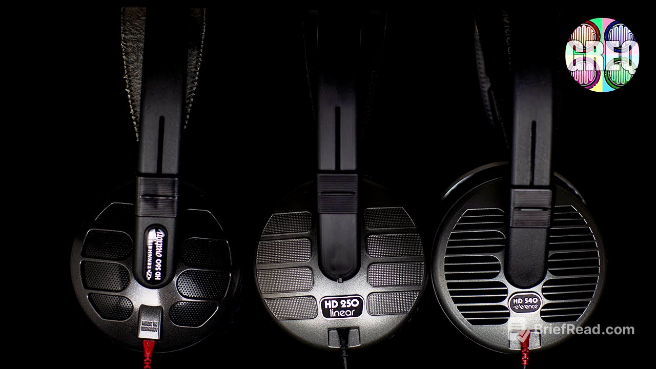 Sennheiser HD540, HD250 Linear, HD560 Ovation Review - The Late 80's Masters - 1986/87