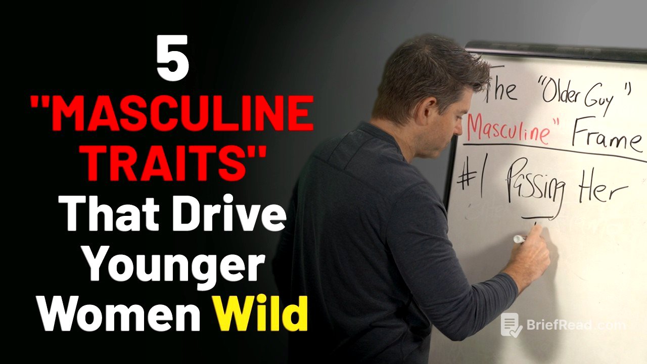 5 'Masculine Frame' Secrets That Make Younger Women Chase Older Men (No Money Required