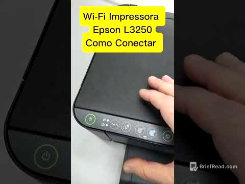 Perdeu seu Wi-Fi ? como conectar na Epson L3250 #impressão #epson #wifi