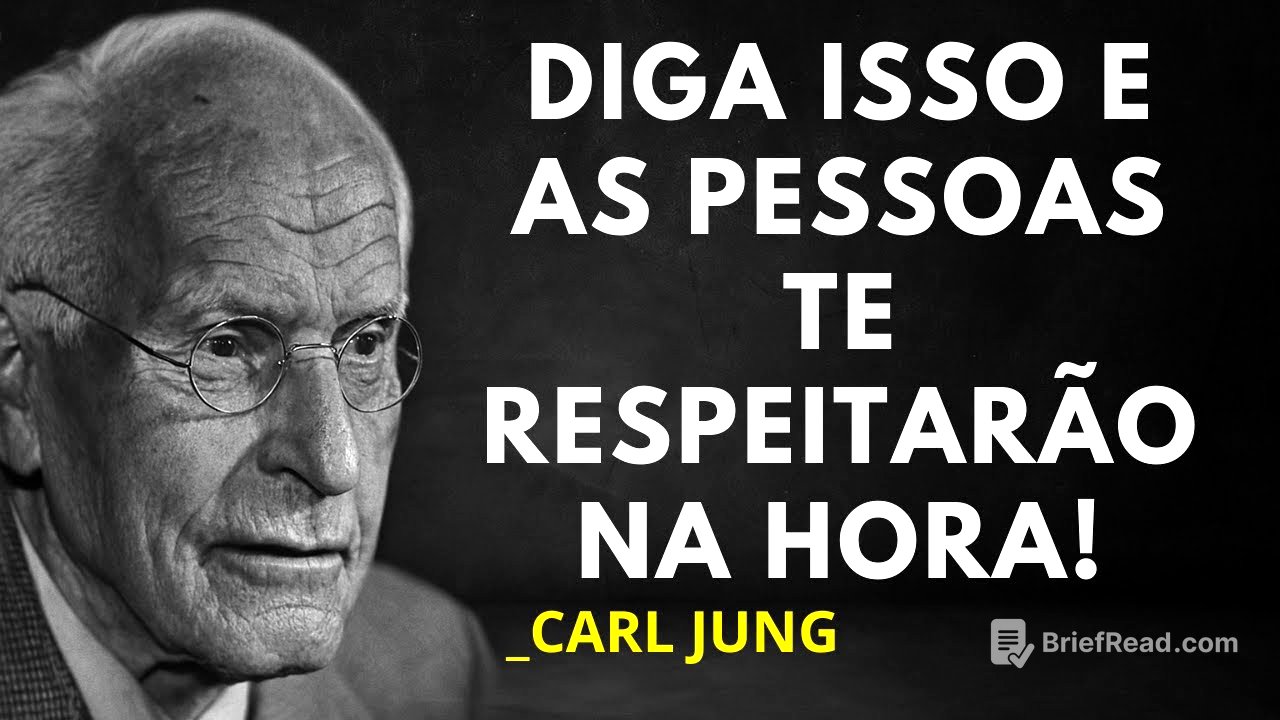 ESSAS 3 PALAVRAS FAZEM QUALQUER UM TE RESPEITAR NA HORA | SEGREDO DE CARL JUNG PARA O AUTORRESPEITO