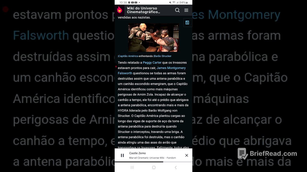 História do castelo Zemo