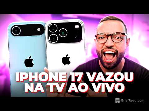 iPhone 17: Tudo o que sabemos até agora! Vazou esse fim de semana?!