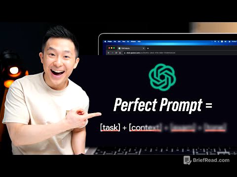 Master the Perfect ChatGPT Prompt Formula (in just 8 minutes)!