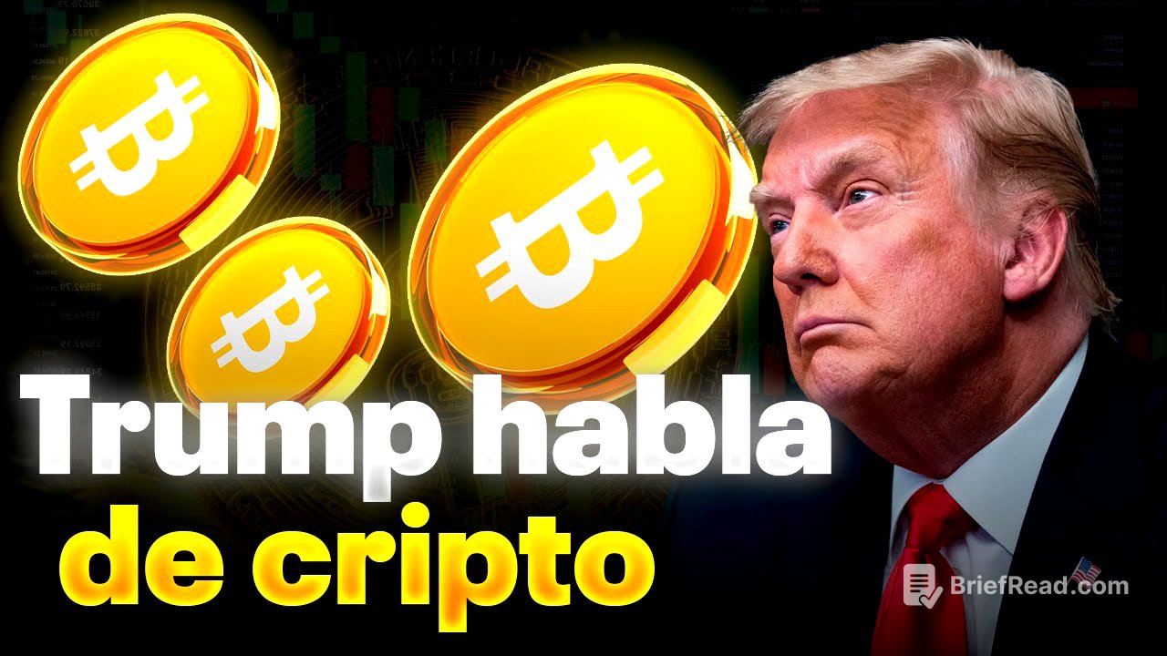 🔴SI Tienes CRIPTOS, Lo Que TRUMP Acaba de Hacer Podría Hacerte Perder MUCHO Dinero