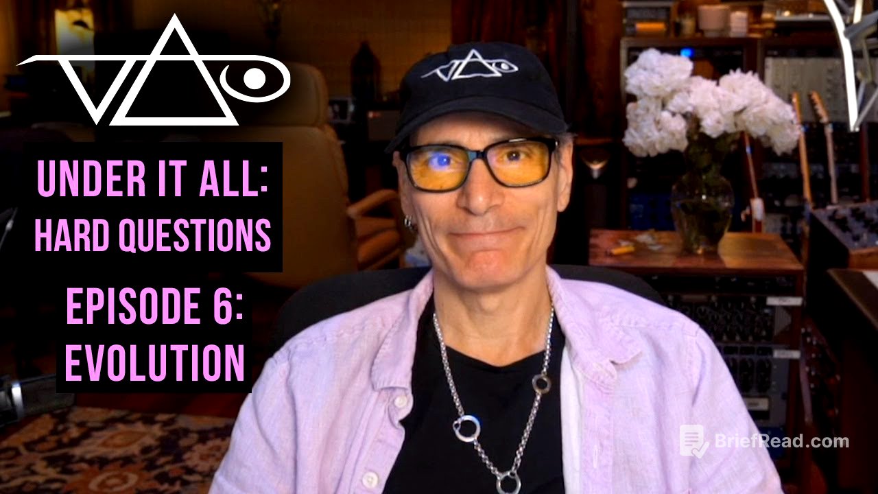 Steve Vai "Under It All: EP6 - Evolution"