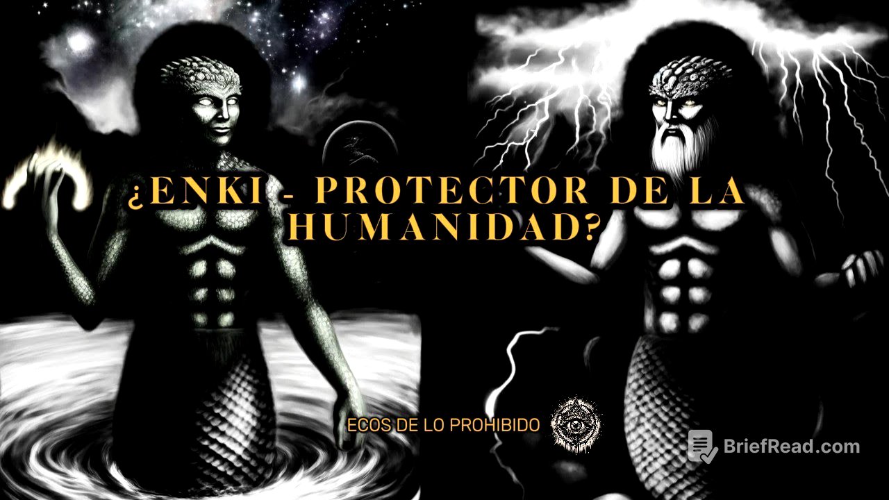 🌟 ENKI - El Aliado Oculto de la Humanidad contra el Demiurgo 🌑