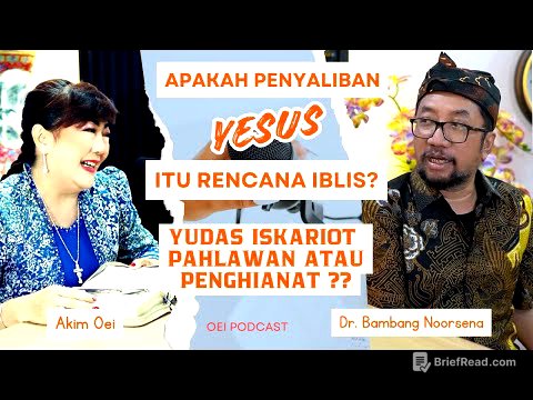 Dr. Bambang Noorsena Part 2 || YUDAS ISKARIOT PAHLAWAN ATAU PENGHIANAT (Oei Podcast )