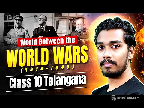 World Between the World Wars (1914-1945), Class 10 Telangana | Rupesh Sir