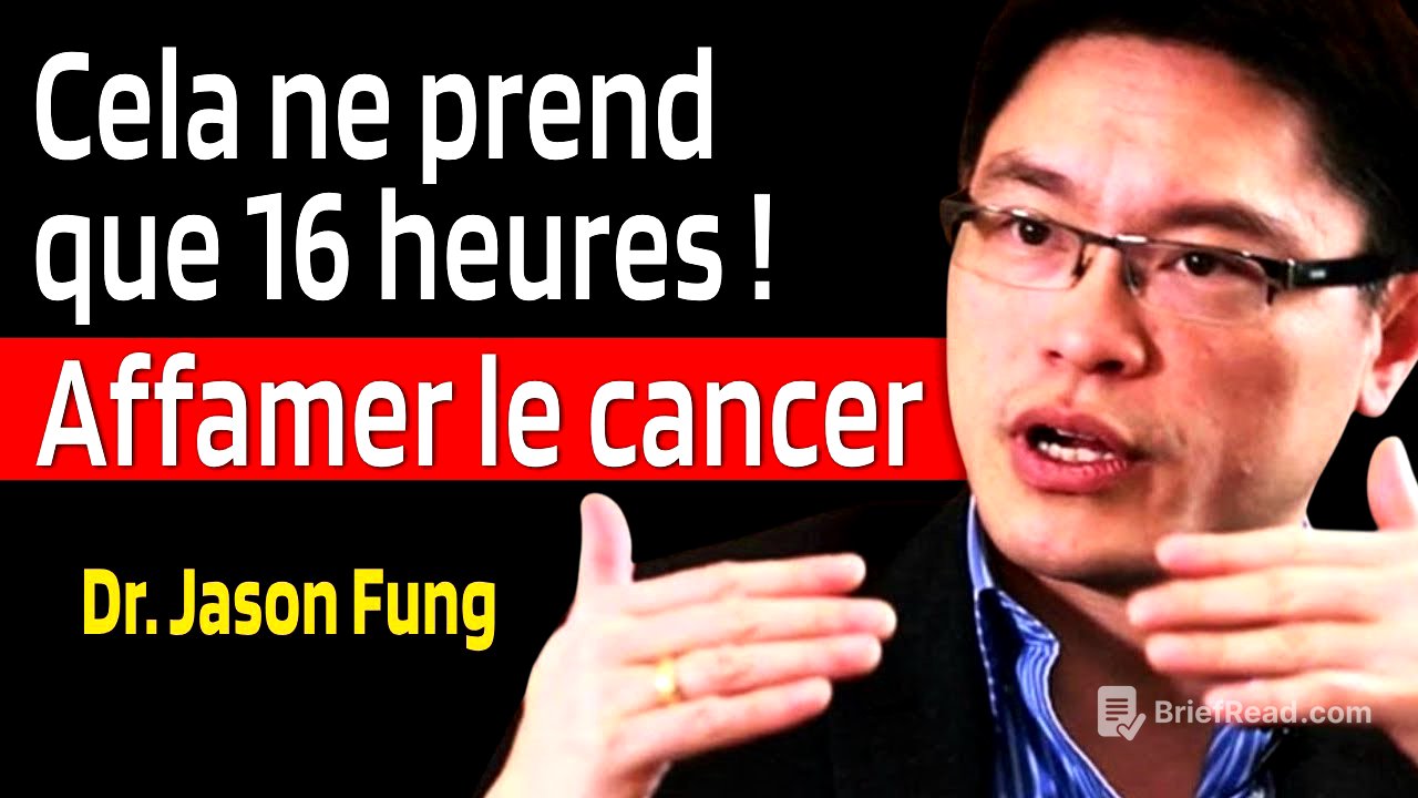 6 astuces alimentaires pour guérir le corps, affamer le cancer, brûler les graisses | Dr Jason Fung