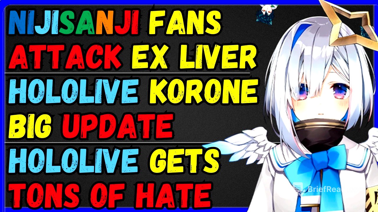 Korone huge update Nijisanji fans attack, Hololive hate grows