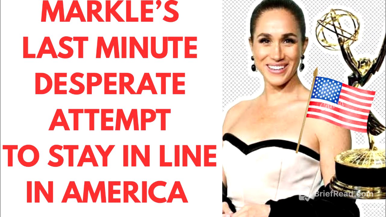 MARKLE NOT QUITE QUTTING THE US JUST YET LATEST#meghanmarkle #fighting #news