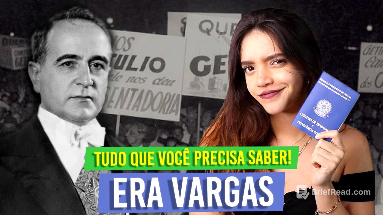 TUDO QUE VOCÊ PRECISA SABER SOBRE A ERA VARGAS: tá longo, mas vale a pena! (Débora Aladim)