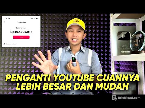 Penganti Youtube Cuannya lebih Besar dan Mudah