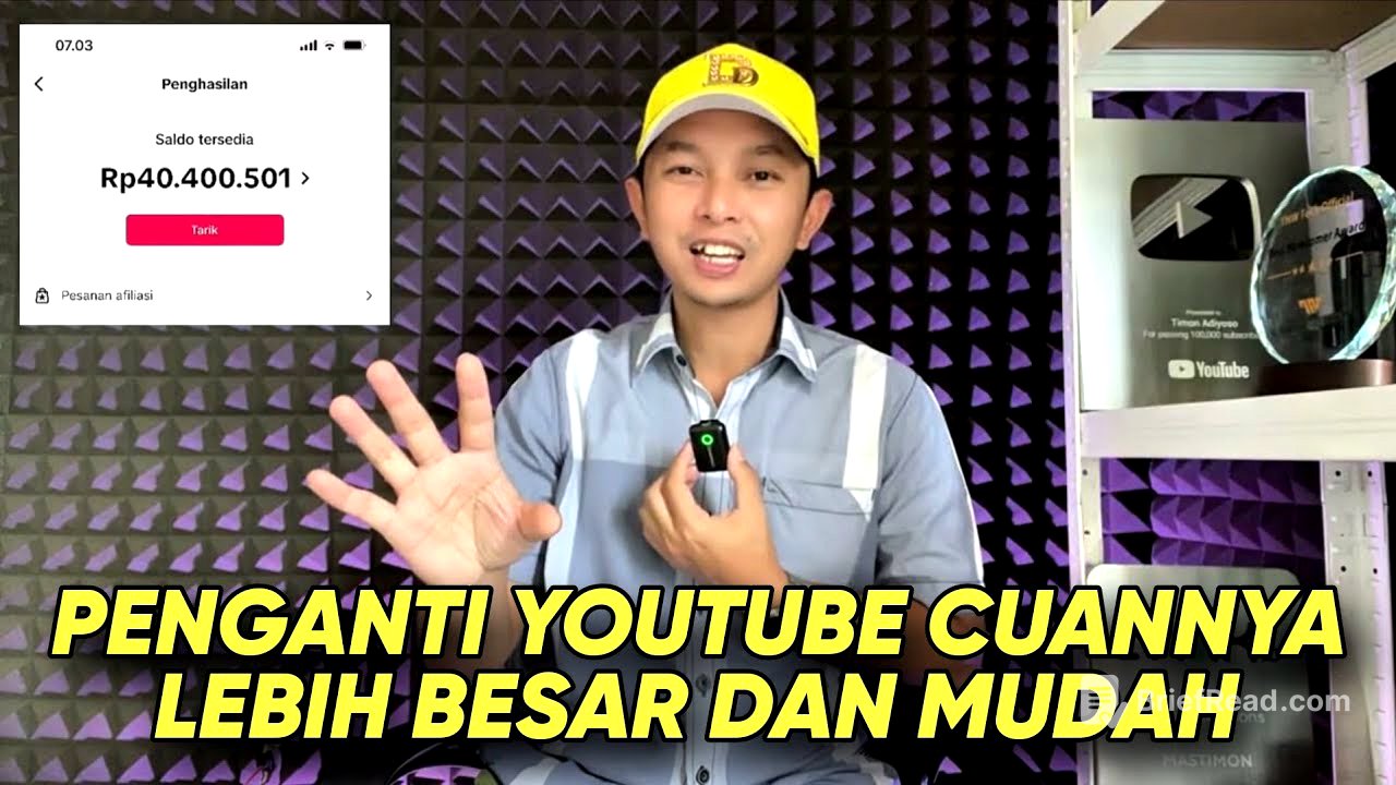 Penganti Youtube Cuannya lebih Besar dan Mudah